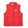 tekstylia Dziecko Kurtki pikowane Adidas Sportswear JK PAD VEST Czerwony