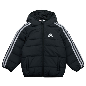 tekstylia Dziecko Kurtki pikowane Adidas Sportswear JK 3S PAD JKT Czarny