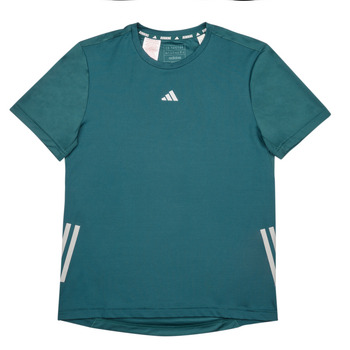 tekstylia Dziecko T-shirty z krótkim rękawem adidas Performance RUN 3S TEE Zielony / Szary