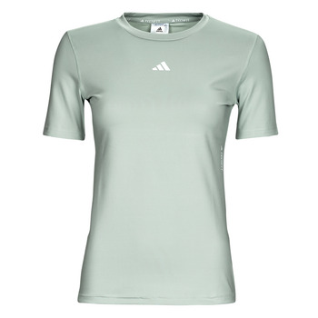 tekstylia Damskie T-shirty z krótkim rękawem adidas Performance TF TRAIN T Srebrny / Biały