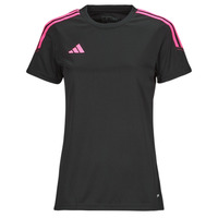 tekstylia Damskie T-shirty z krótkim rękawem adidas Performance TIRO23 CBTRJSYW Czarny / Różowy