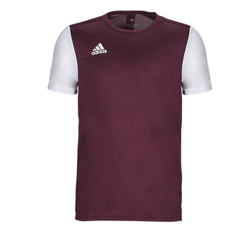 tekstylia Męskie T-shirty z krótkim rękawem adidas Performance ESTRO 19 JSY Bordeaux / Biały