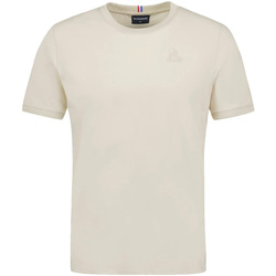 tekstylia Męskie T-shirty z krótkim rękawem Le Coq Sportif Essentiels Tee SS N°2 Beżowy