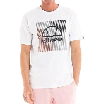 tekstylia Męskie T-shirty z krótkim rękawem Ellesse 215572 Biały