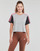 tekstylia Damskie T-shirty z krótkim rękawem Adidas Sportswear 3S CR TOP Szary / Czarny / Różowy