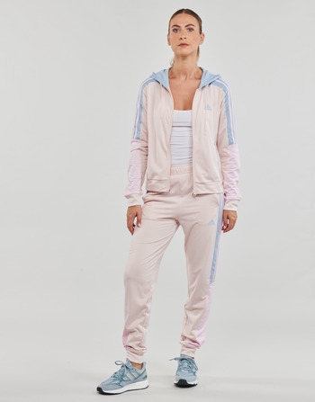tekstylia Damskie Zestawy dresowe Adidas Sportswear BOLDBLOCK TS Niebieski / Różowy / Beżowy