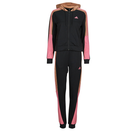 tekstylia Damskie Zestawy dresowe Adidas Sportswear BOLDBLOCK TS Czarny / Różowy