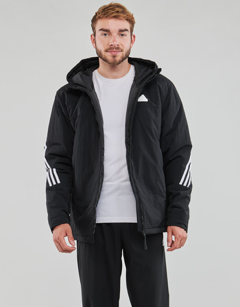 tekstylia Męskie Kurtki pikowane Adidas Sportswear FUTURE ICONS Czarny / Biały