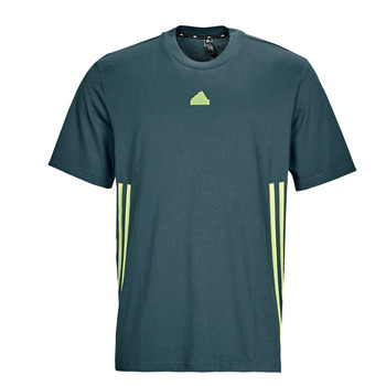 tekstylia Męskie T-shirty z krótkim rękawem Adidas Sportswear FI 3S T Marine / Zielony