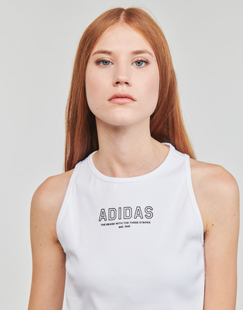 Adidas Sportswear Crop Top WHITE Biały