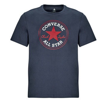 tekstylia Męskie T-shirty z krótkim rękawem Converse GO-TO ALL STAR PATCH T-SHIRT Marine