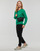 tekstylia Damskie Swetry Pieces PCBIBBI LS O-NECK KNIT NOOS BC Zielony