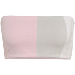 tekstylia Damskie Topy / Bluzki adidas Originals Top Tube - Pink Różowy