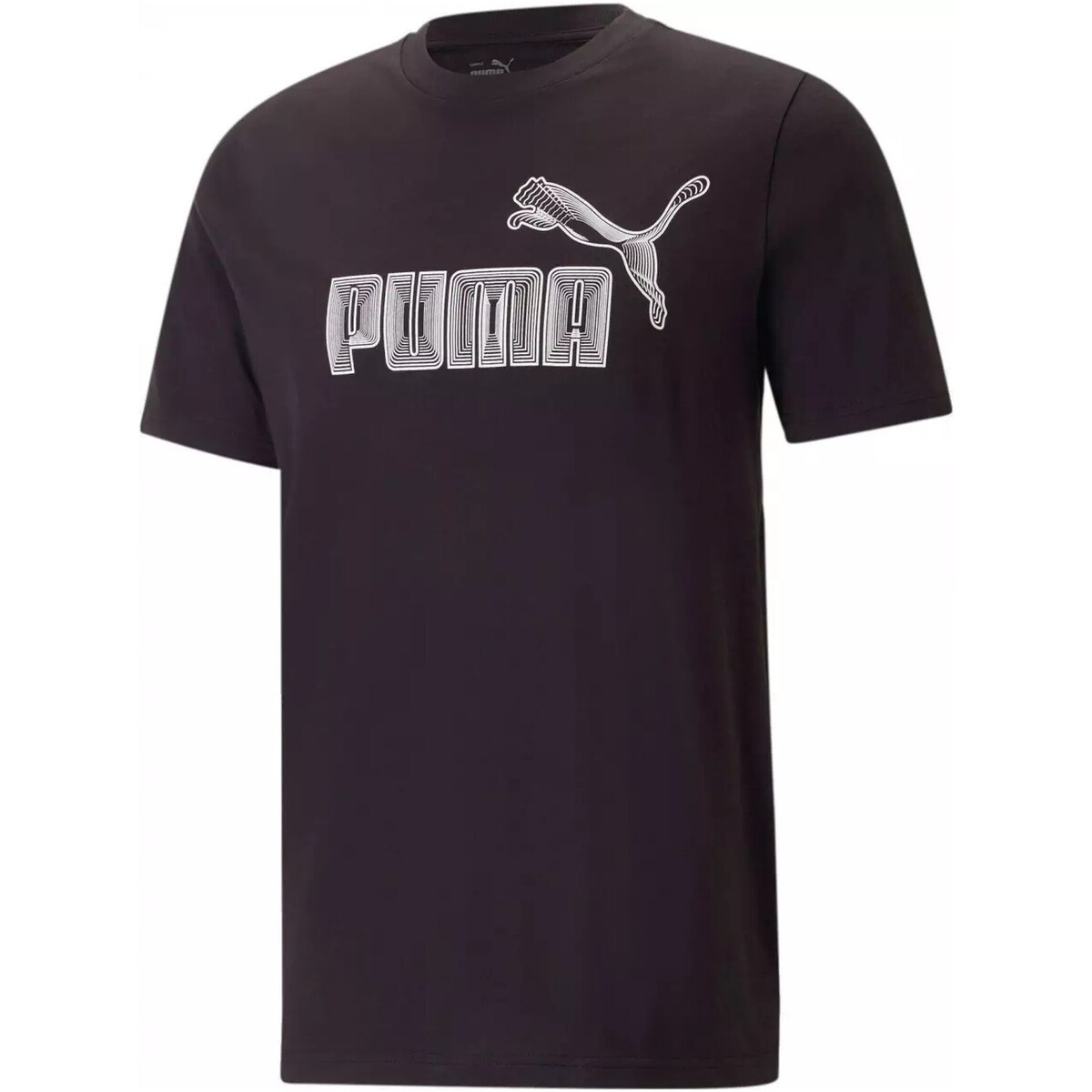 tekstylia Męskie T-shirty z krótkim rękawem Puma  Czarny