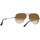 Zegarki & Biżuteria  okulary przeciwsłoneczne Ray-ban Occhiali da Sole  Aviator RB3025 002/51 Czarny