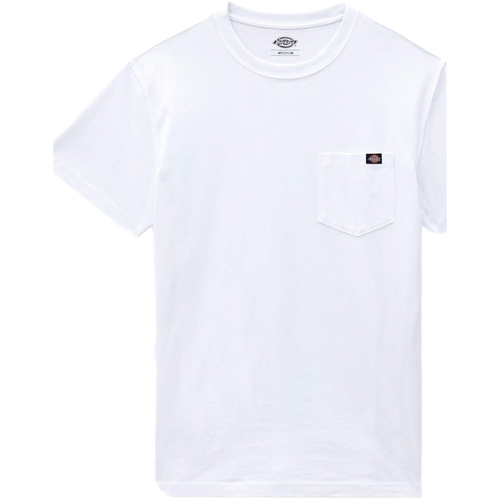 tekstylia Męskie T-shirty i Koszulki polo Dickies Porterdale T-Shirt - White Biały