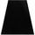 Dom Dywany Rugsx Dywan SOFTY Jednolity, jednokolorowy czarny  60x100 cm Czarny