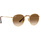 Zegarki & Biżuteria  okulary przeciwsłoneczne Ray-ban Occhiali da Sole  Round Metal RB3447 001/51 Złoty