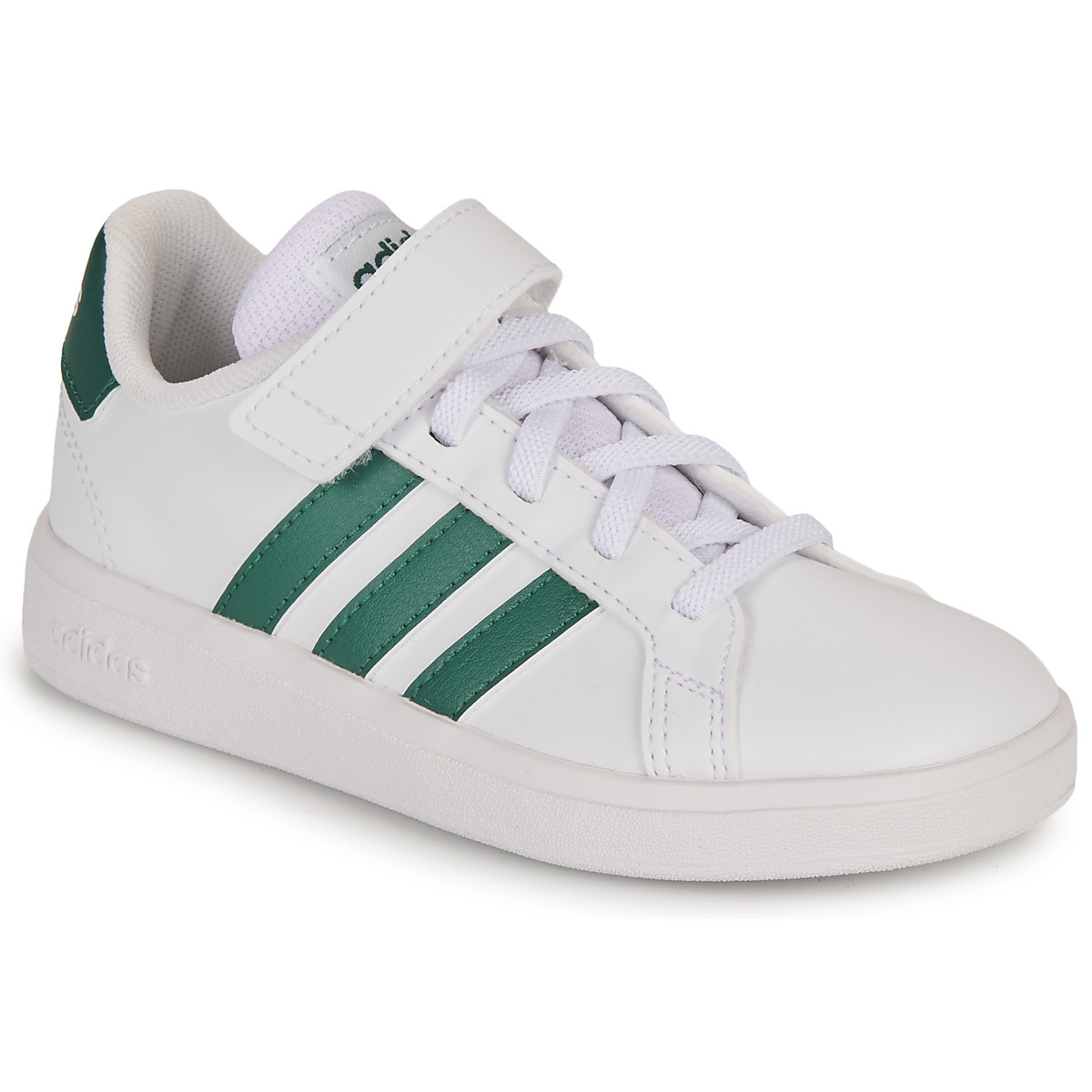 Buty Dziecko Trampki niskie Adidas Sportswear GRAND COURT 2.0 EL K Biały / Zielony