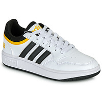 Buty Chłopiec Trampki niskie Adidas Sportswear HOOPS 3.0 K Biały / Czarny
