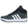 Buty Dziecko Trampki wysokie Adidas Sportswear HOOPS MID 3.0 K Czarny / Biały