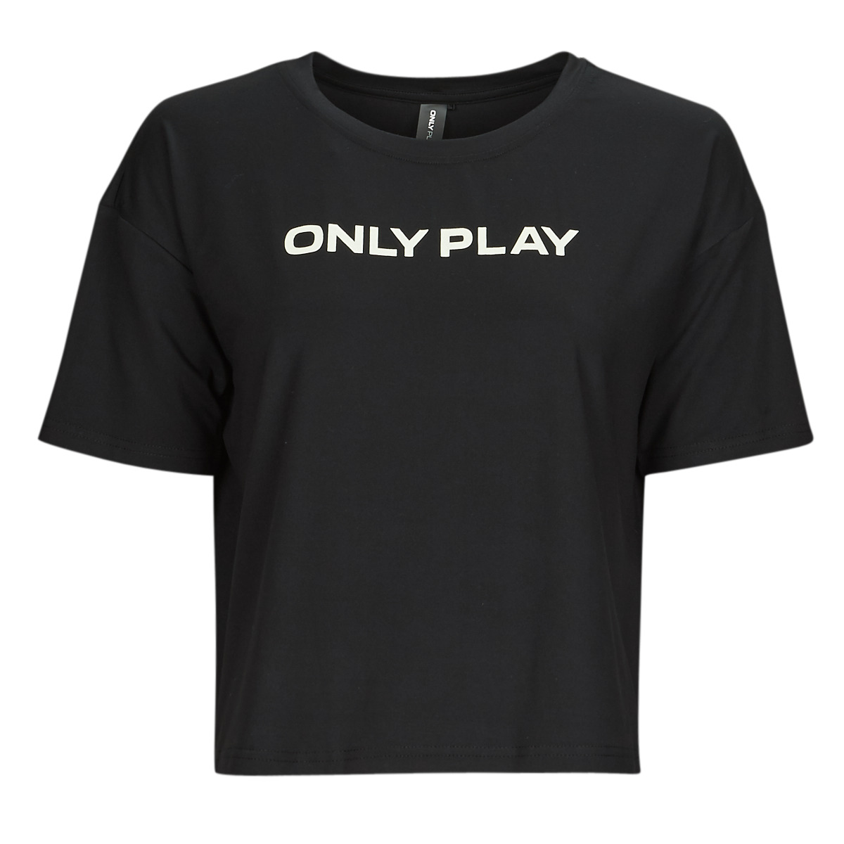 tekstylia Damskie T-shirty z krótkim rękawem Only Play ONPFONT LOGO SHORT SS TRAIN TEE Czarny