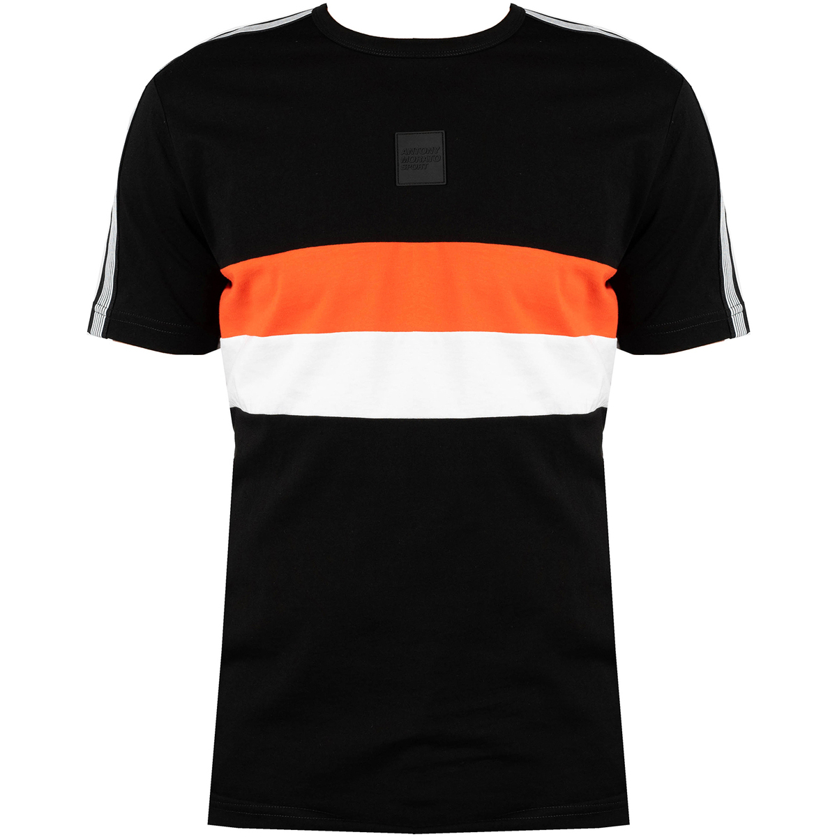 tekstylia Męskie T-shirty z krótkim rękawem Antony Morato MMKS01835-FA100144 Czarny