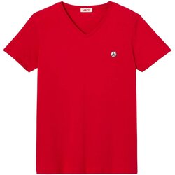 tekstylia Męskie T-shirty z krótkim rękawem JOTT BENITO Czerwony