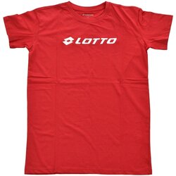 tekstylia Dziecko T-shirty i Koszulki polo Lotto TL1104 Czerwony