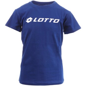 tekstylia Dziecko T-shirty i Koszulki polo Lotto TL1104 Niebieski