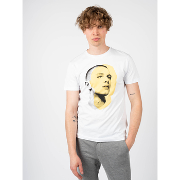 tekstylia Męskie T-shirty z krótkim rękawem Antony Morato MMKS02166-FA100144 Biały