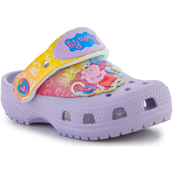 Buty Dziewczynka Sandały Crocs Classic Peppa Pig Clog T Lavender 207915-530 fioletowy