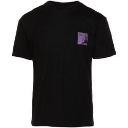 tekstylia Męskie T-shirty z krótkim rękawem Jack & Jones  Czarny
