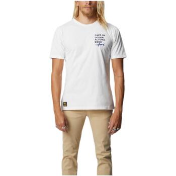 tekstylia Męskie T-shirty z krótkim rękawem Altonadock  Biały