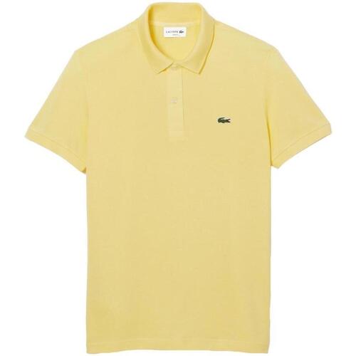 tekstylia Męskie T-shirty z krótkim rękawem Lacoste  Żółty