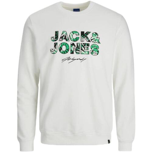 tekstylia Chłopiec Bluzy Jack & Jones  Biały