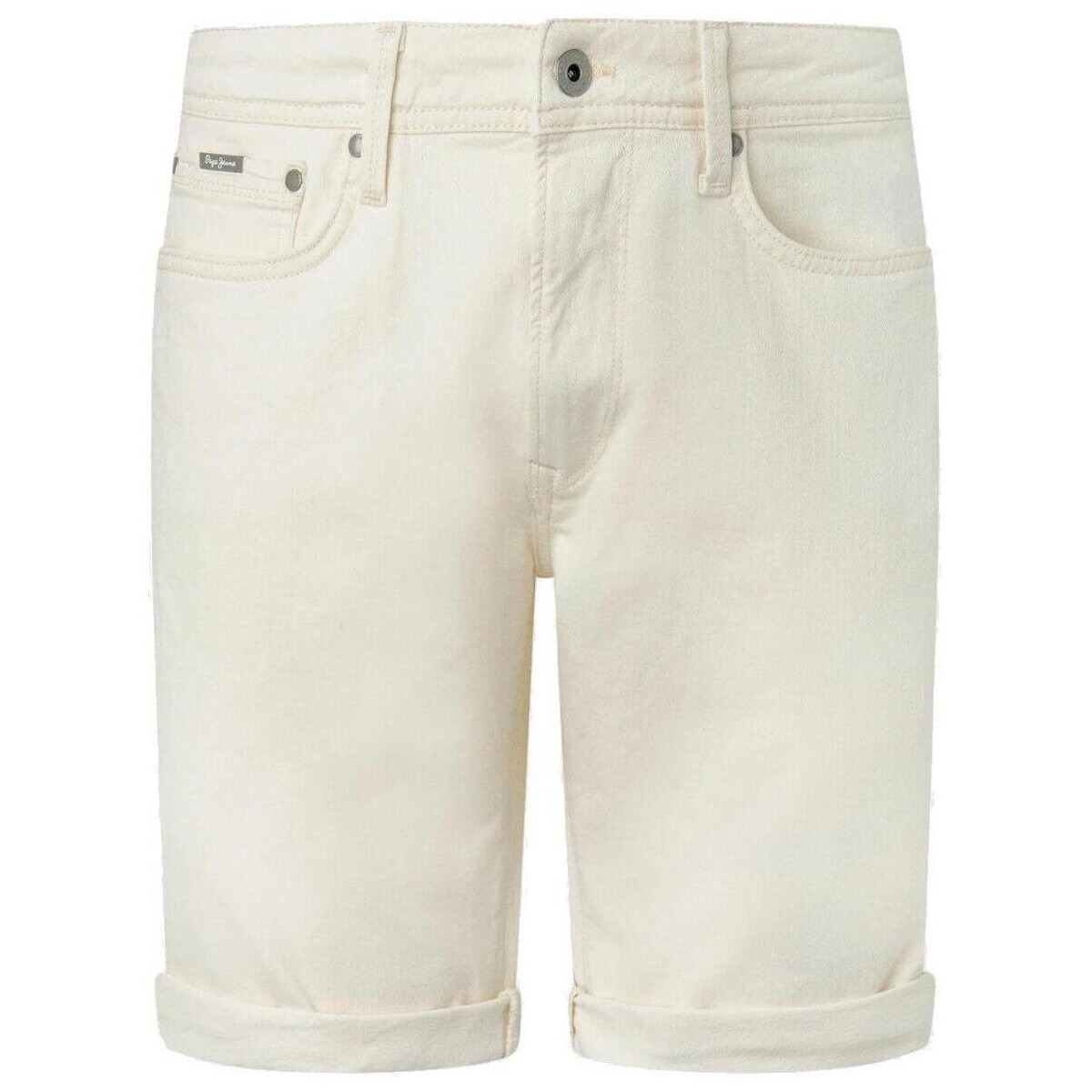 tekstylia Męskie Szorty i Bermudy Pepe jeans  Biały