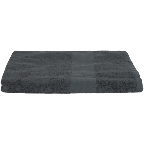 Dom Damskie Ręcznik i rękawica kąpielowa Karl Lagerfeld KL18TW01 | Beach Towel Szary
