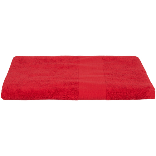 Dom Damskie Ręcznik i rękawica kąpielowa Karl Lagerfeld KL18TW01 | Beach Towel Czerwony
