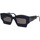Zegarki & Biżuteria  okulary przeciwsłoneczne Kuboraum Occhiali Da Sole  X6 BS-DB Czarny