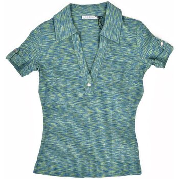 tekstylia Damskie T-shirty i Koszulki polo Guess W3GP30 KBPR2 Zielony