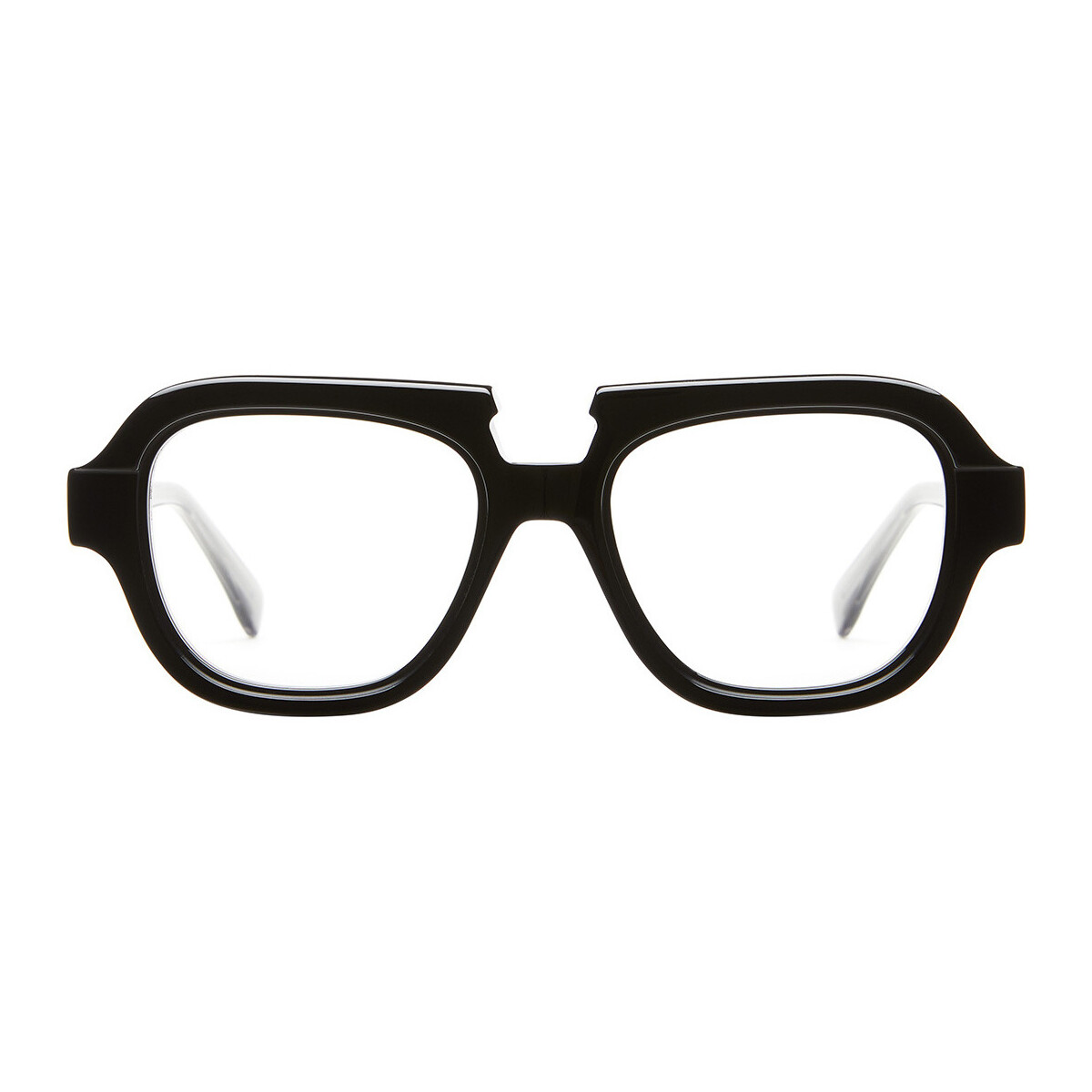 Zegarki & Biżuteria  okulary przeciwsłoneczne Kuboraum Occhiali Da Vista  S5 BS-OP Czarny