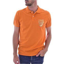 tekstylia Męskie T-shirty i Koszulki polo Roberto Cavalli QXH01G KB002 Pomarańczowy