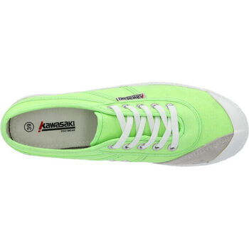 Kawasaki Original Neon Canvas shoe K202428-ES 3002 Green Gecko Zielony