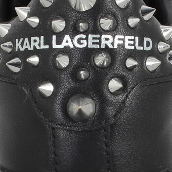 Karl Lagerfeld Kapri Ikonic Stud Cuir Femme Noir Czarny