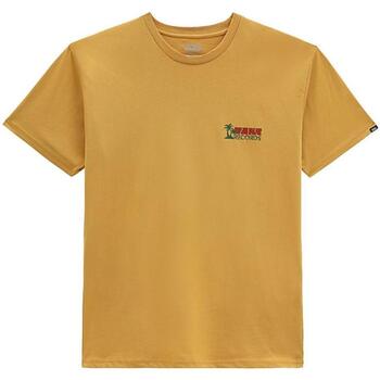 tekstylia Męskie T-shirty z krótkim rękawem Vans  Żółty