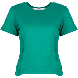 tekstylia Damskie T-shirty z krótkim rękawem Silvian Heach CVP23123TS Zielony