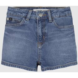 tekstylia Dziecko Spodnie Calvin Klein Jeans IG0IG01978 Niebieski