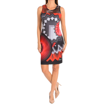 tekstylia Damskie Sukienki krótkie Desigual 46V2161-Multicolor Wielokolorowy