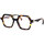 Zegarki & Biżuteria  okulary przeciwsłoneczne Kuboraum Occhiali Da Vista  Q8 TOR-OP Brązowy